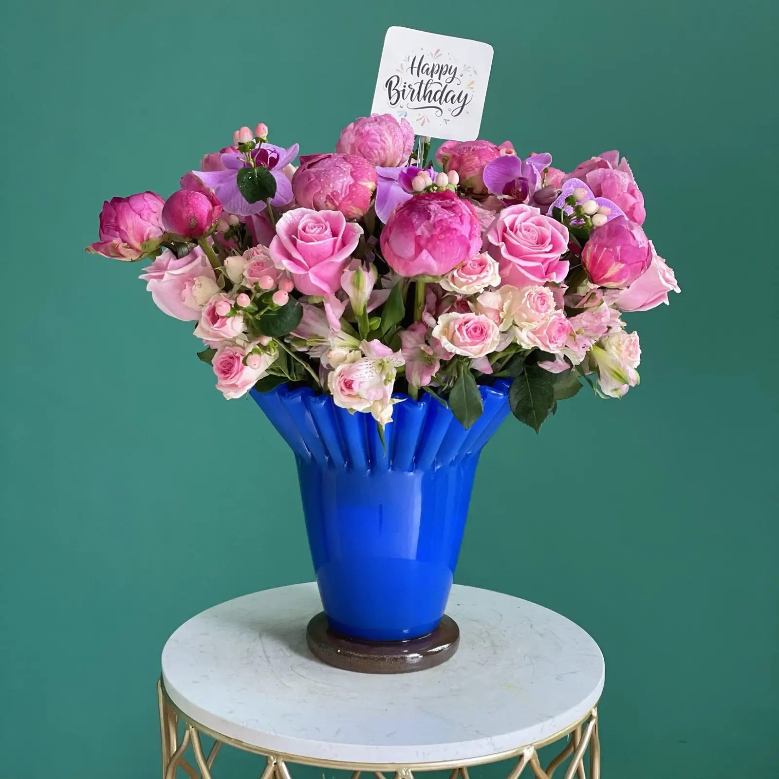 Fuchsia Peony Belle(حسناء الفاوانيا الفوشية)